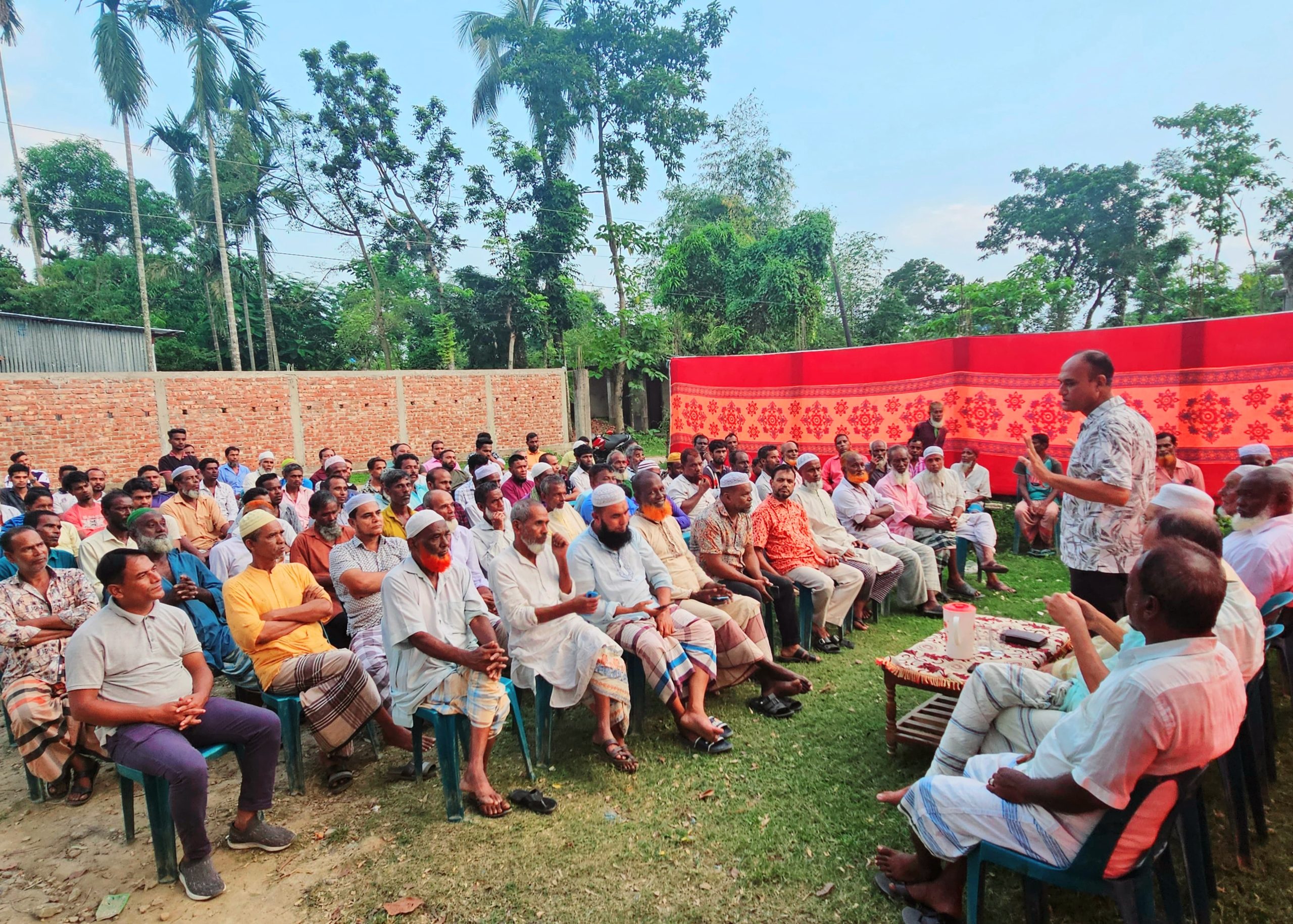 কয়ছর এম আহমদের গণসংবর্ধনা সফল করতে আনছার উদ্দিনের মতবিনিময়