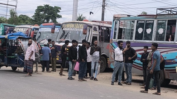 সুনামগঞ্জে দূরপাল্লার পরিবহনে অনির্দিষ্টকালের কর্মবিরতি