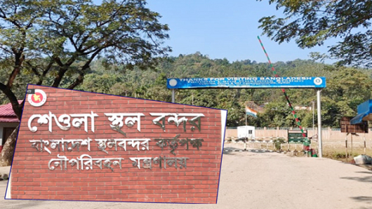 সিলেটের দুই স্থলবন্দরে আটকে আছে কয়েক’শ মালবাহী গাড়ি