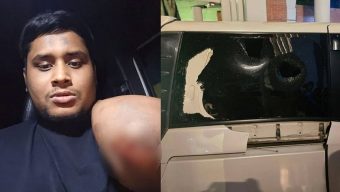 এনসিপি’র মুখ্য সংগঠক হাসনাত আবদুল্লাহর গাড়িতে হামলা
