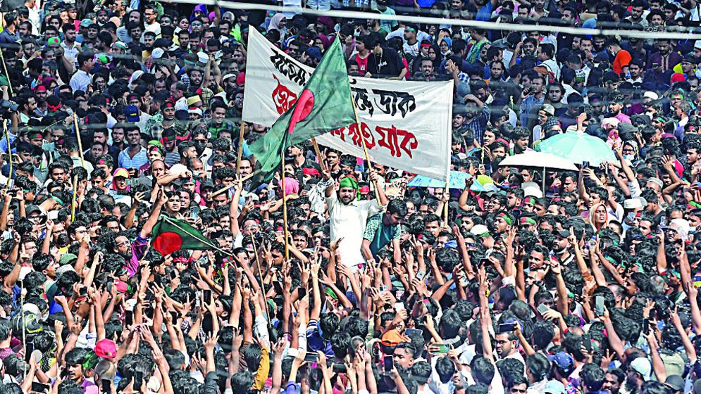 ছাত্র আন্দোলন: ইতিহাসে বেসরকারি বিশ্ববিদ্যালয়ের সংযোগ